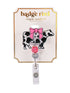 Simply Southern Badge Reel - Black Cow