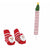 Mud Pie Santa Paci Clip & Sock Set