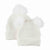 Cream Mom & Mini Beanie Set