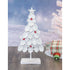 SILVER SNOW HOLLY CHRISTMAS TREE TABLETOP