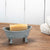 Mini Distressed Enamel Bathtub Soap Dish -Gray