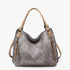 Connar Distressed Side Pocket Tote