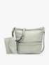 Cynthia Distressed Whipstitch Hobo w/ Wristlet