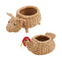 Mud Pie Woven Animal Planters