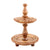 Mud Pie Mini Beaded Tiered Server