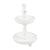 Mud Pie White Tiered Server