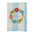 Mud Pie Fruity Floral Check Towels