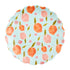 Peach Fruit Melamine Plate