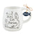 Mud Pie Collar Charm Cat Mugs