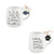 Mud Pie Collar Charm Cat Mugs