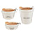 Mud Pie Store Bought Container Sets