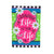 Grandma Life Applique Garden Flag