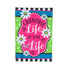 Grandma Life Applique Garden Flag