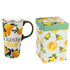 Lemon Drop Ceramic Travel Cup17 oz.