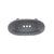 Mini Distressed Enamel Bathtub Soap Dish -Gray