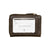 Vertical Zip Card Wallet 7411 -Walnut