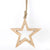 Large Wood Star Hanger