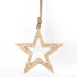 Large Wood Star Hanger