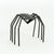 Black Small Metal Spider