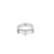 925 Silver Triple Band CZ Ring