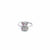 925 Silver Clear CZ Teddy Bear Ring