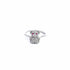 925 Silver Clear CZ Teddy Bear Ring