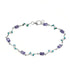 Opal Amethyst & CZ Bracelet