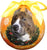 Christmas Dog Shatterproof Ball Ornament