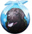 Christmas Dog Shatterproof Ball Ornament