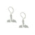 Rhodium Plated Earrings