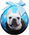 Christmas Dog Shatterproof Ball Ornament