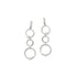 Rhodium Plated Earrings