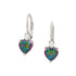 Rhodium Plated Earrings