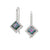 Rhodium Plated Earrings