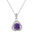 Rhodium Plated Necklace