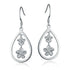 RH 925 Plumeria Earrings