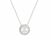 June Rhodium Plated Necklace