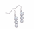 Rhodium Plated Earrings