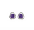 Rhodium Plated Earrings