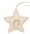 Mud Pie Star Gold Felt Ornament