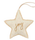 Mud Pie Star Gold Felt Ornament