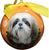 Christmas Dog Shatterproof Ball Ornament