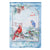 Snow Country Birds Lustre Garden Flag