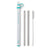 Swig Double Stainless Steel Straw Set -Tall