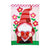 Valentine Gnome Applique Garden Flag