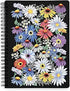 Mini Notebook with Pocket -Daisies