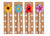 Mud Pie Flower Spatulas