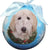 Christmas Dog Shatterproof Ball Ornament