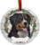 Christmas Ceramic Dog Ornament