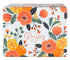 Orange Floral Recipe Box